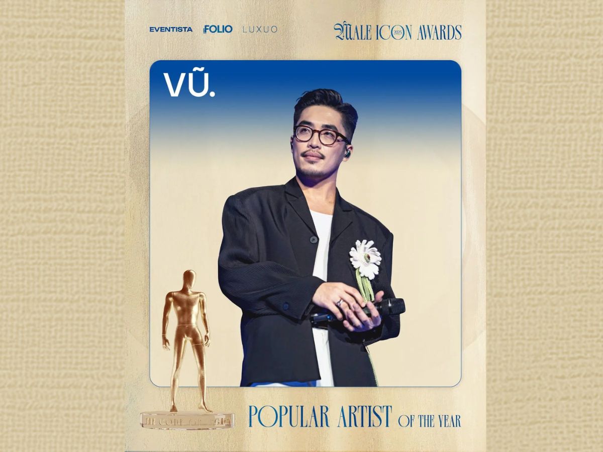 Bình chọn cho Vũ. tại đề cử giải Popular Artist 2025