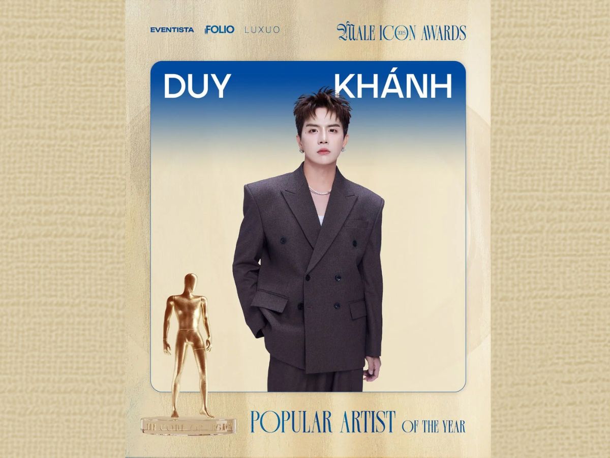 Bình chọn cho Duy Khánh tại đề cử giải Popular Artist 2025