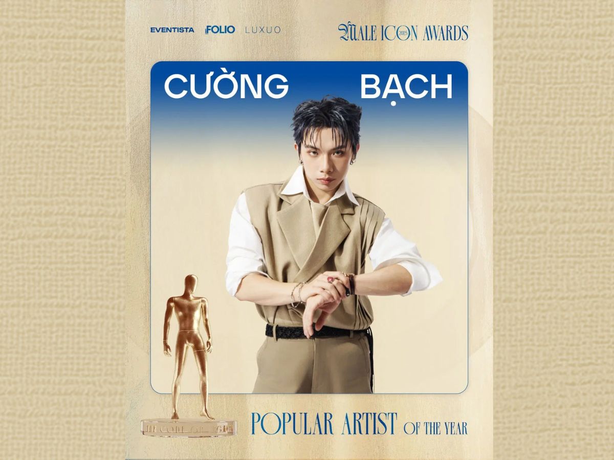 Bình chọn cho Cường Bạch tại đề cử giải Popular Artist 2025
