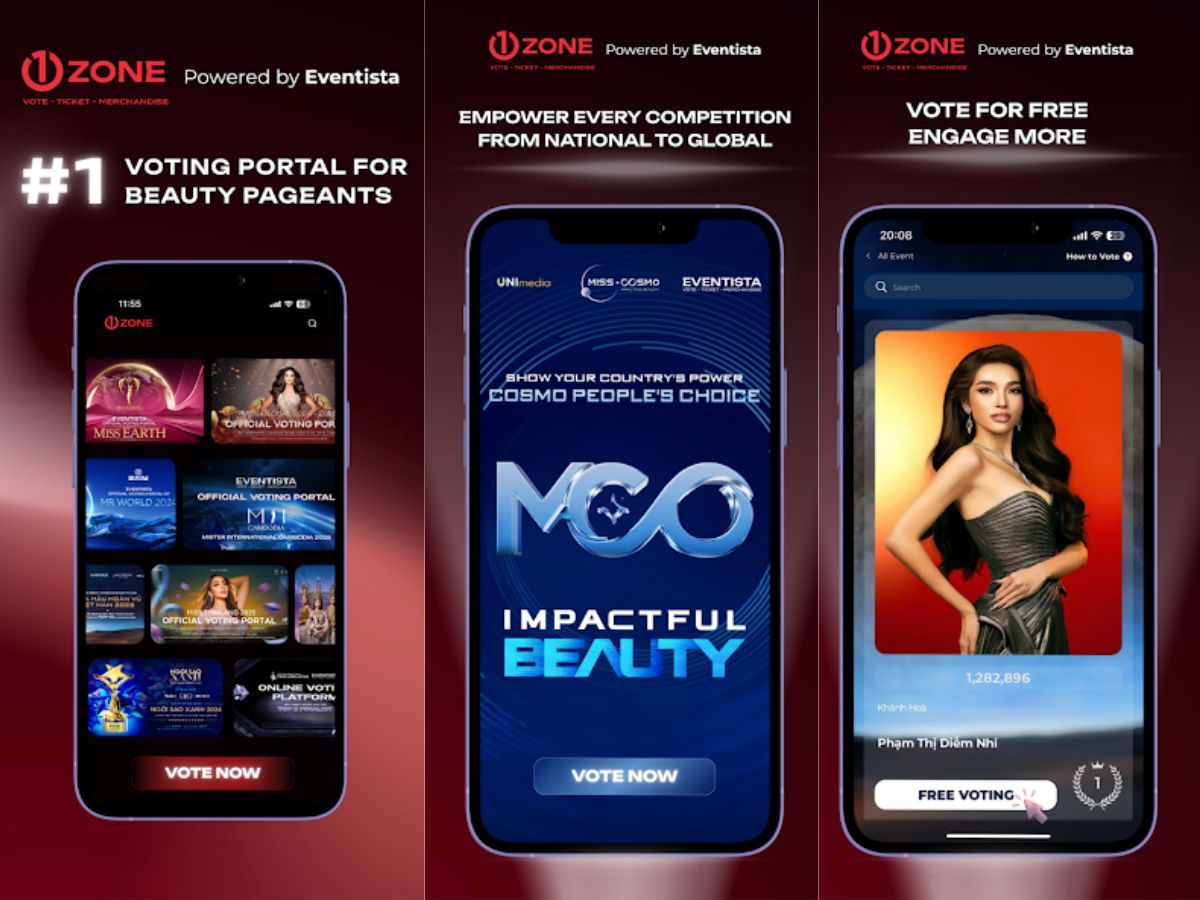 1Vote Cổng Bình Chọn Chính Thức Của Miss Cosmo 2025