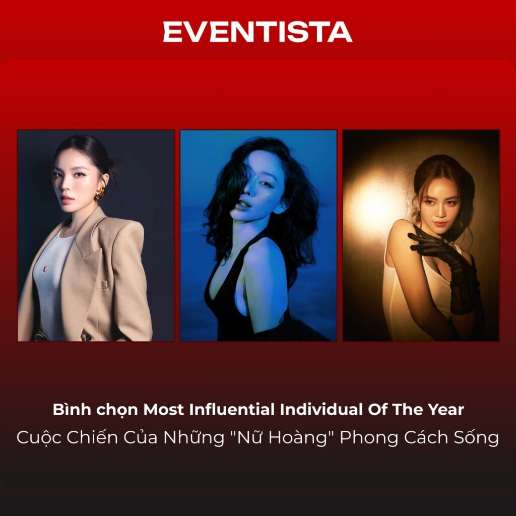 Bình chọn giải Most Influential Individual Of The Year- Cuộc Chiến Của Những Nữ Hoàng Phong Cách Sống