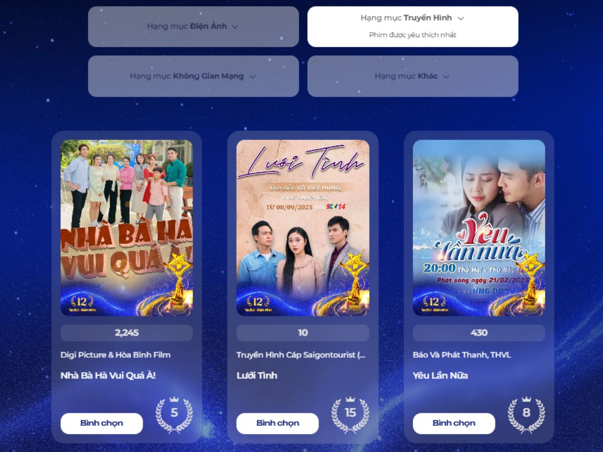 Thực Hiện Bình Chọn (Vote)