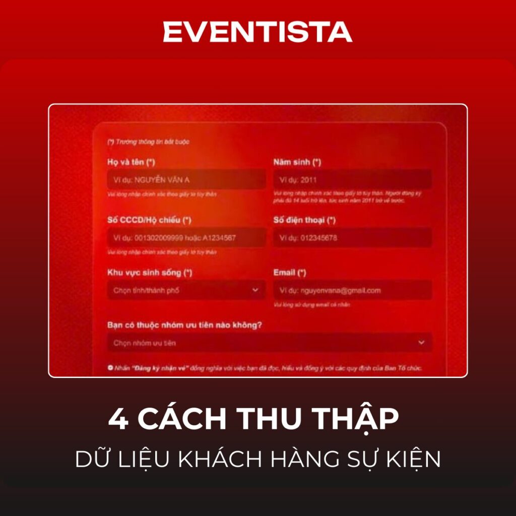 4 Cách Thu Thập Dữ Liệu Khách Hàng Sự Kiện: Biến "Người Lạ" Thành Fan Trung Thành