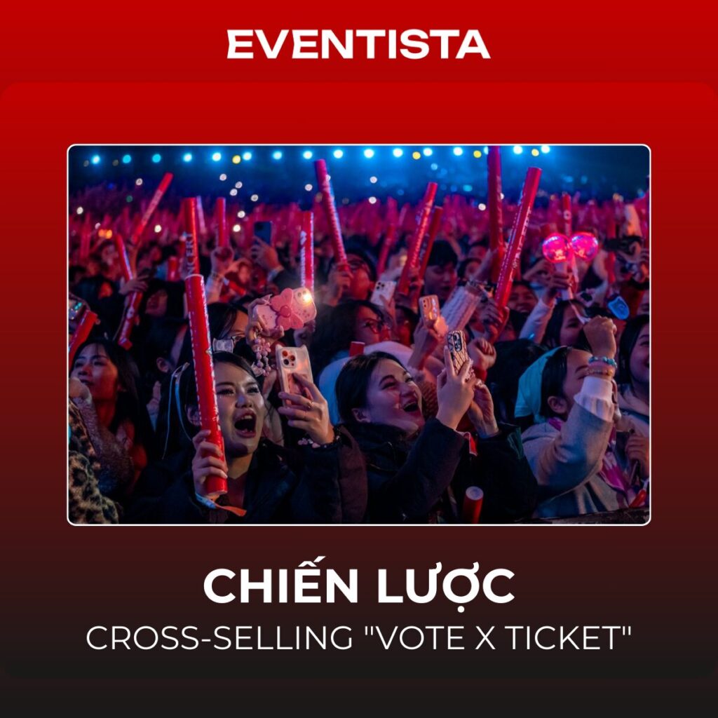 Chiến Lược Cross Selling Vote Ticket: Bùng Nổ Doanh Thu Từ Hệ Sinh Thái Kết Nối Fan