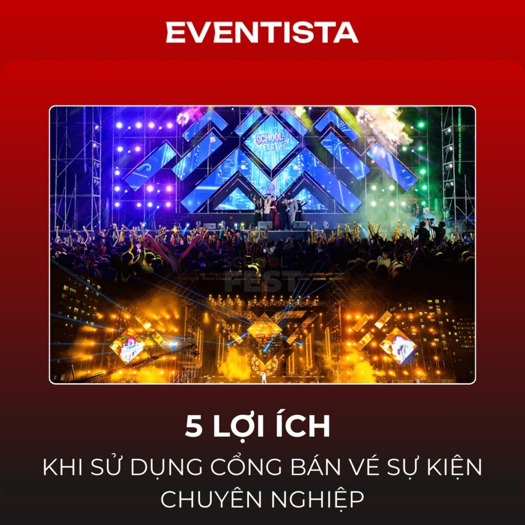 5 Lợi Ích Khi Sử Dụng Cổng Bán Vé Sự Kiện Chuyên Nghiệp