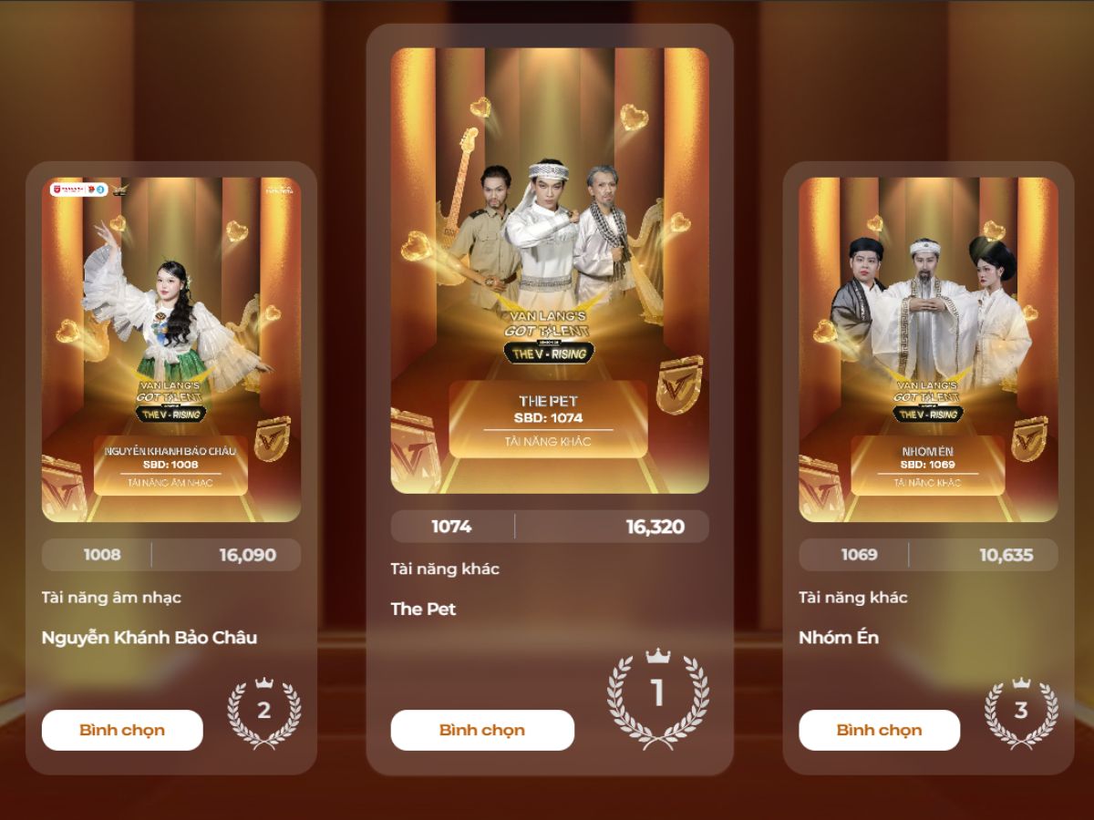 Lựa chọn 1Vote để tăng chất lượng cho cuộc bình chọn âm nhạc