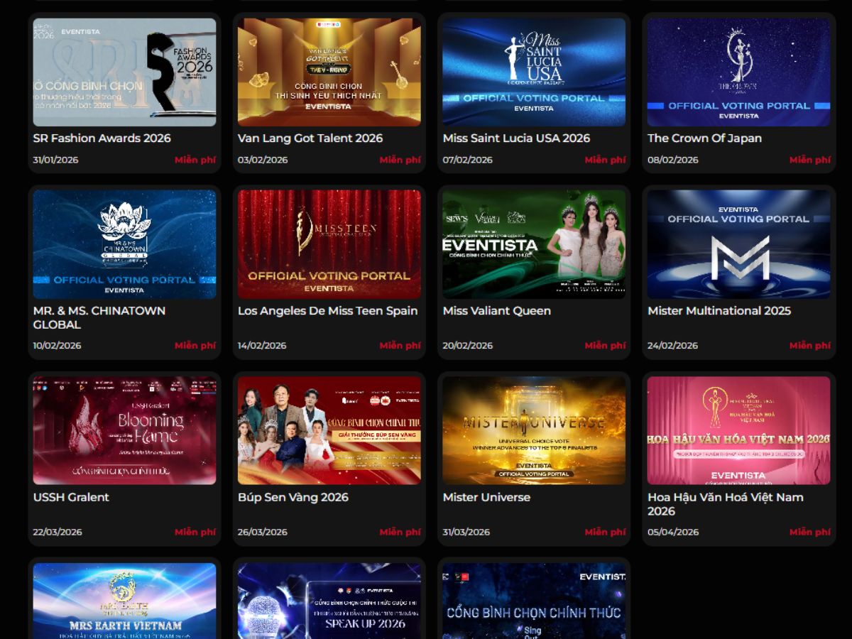 1Vote mang đến hệ thống bình chọn chỉn chu, chuyên nghiệp