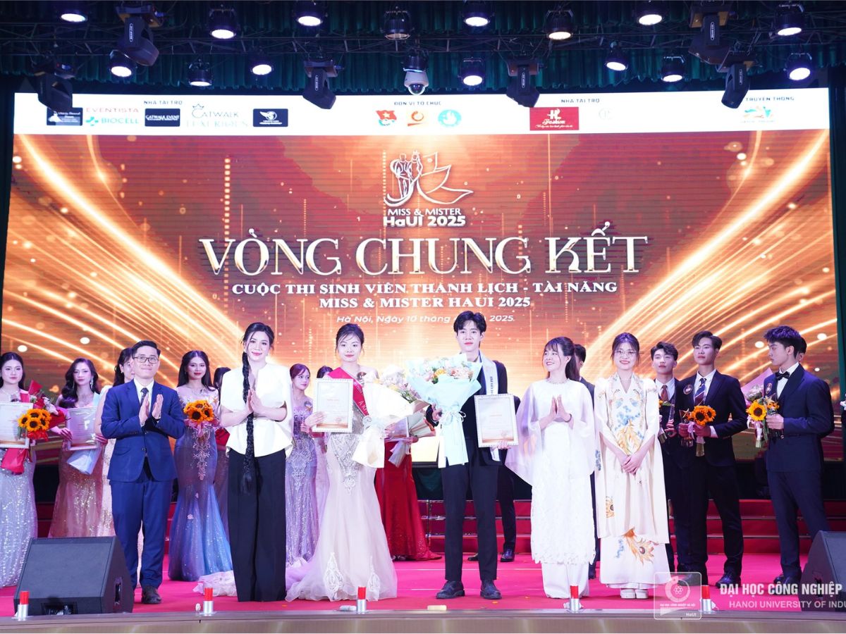 Miss & Mister HAUI - Dấu ấn bản lĩnh sinh viên Công nghiệp