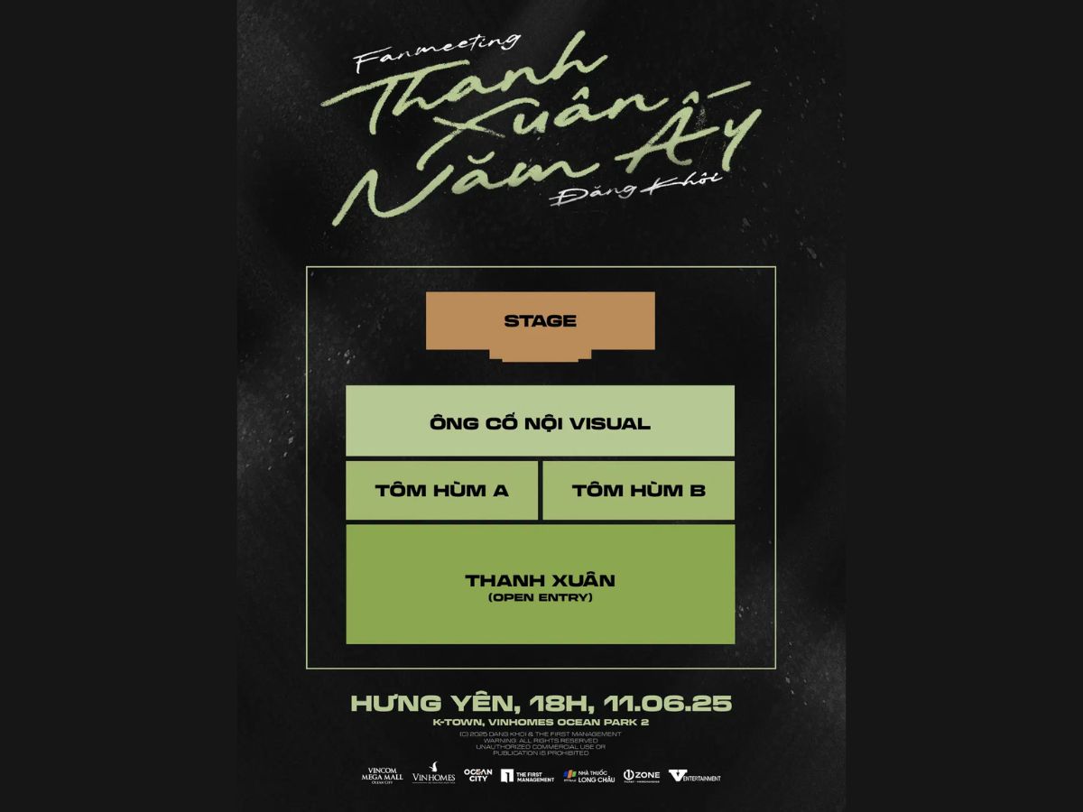 Quy trình thanh toán mượt mà giúp sự kiện cháy vé chỉ trong vỏn vẹn 10 phút mở bán.