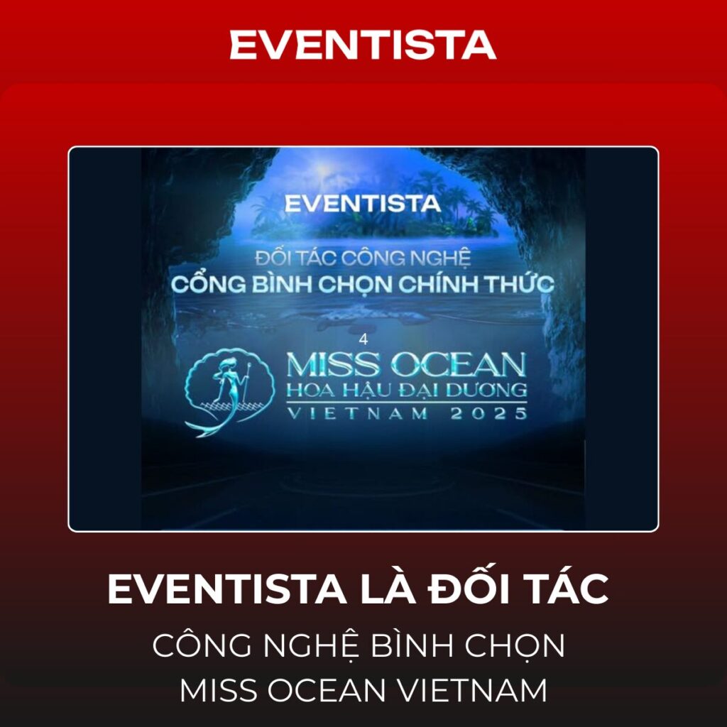 Eventista Là Đối Tác Công Nghệ Bình Chọn Miss Ocean Vietnam: Lan Tỏa Vẻ Đẹp Biển Đảo Bằng Sức Mạnh Số