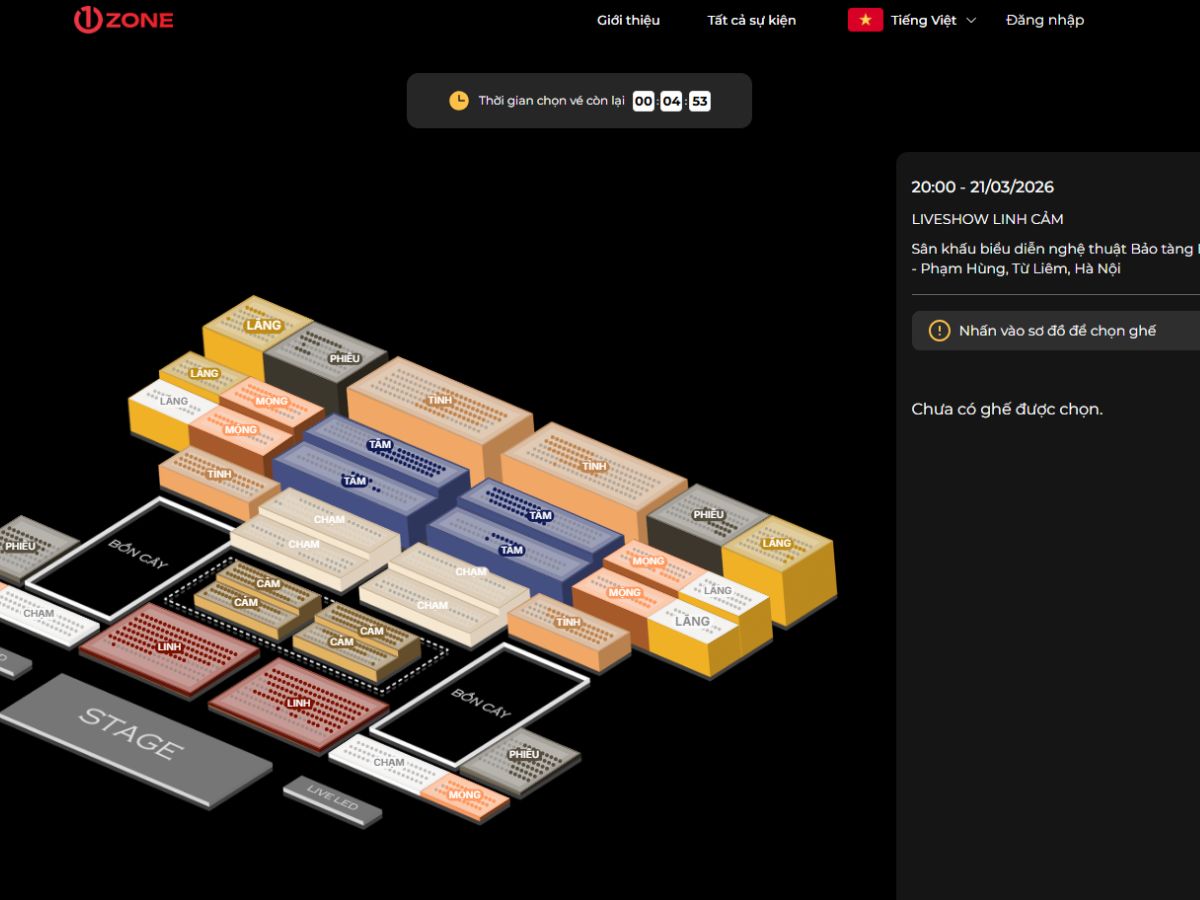 1Zone đảm bảo người dùng mua vé concert công bằng