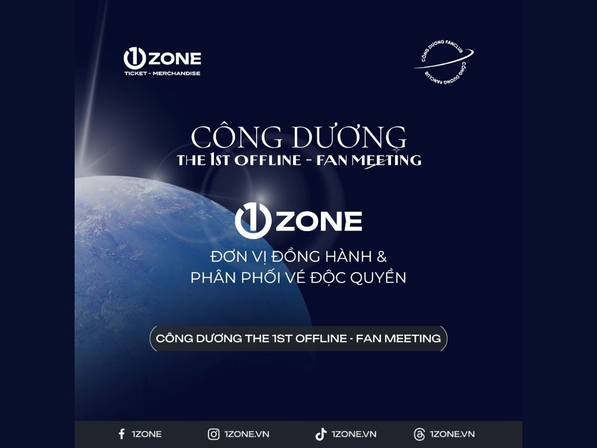 1Zone – Nền Tảng Phân Phối Vé Tối Ưu Cho Mọi Quy Mô Sự Kiện