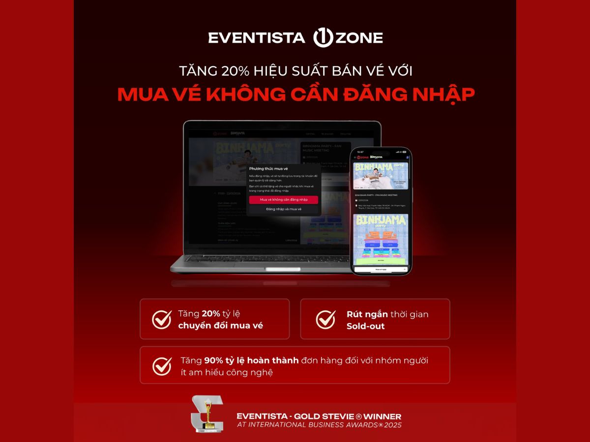 Trải nghiệm mua vé mượt mà bắt đầu từ giao diện trực quan và tốc độ xử lý nhanh