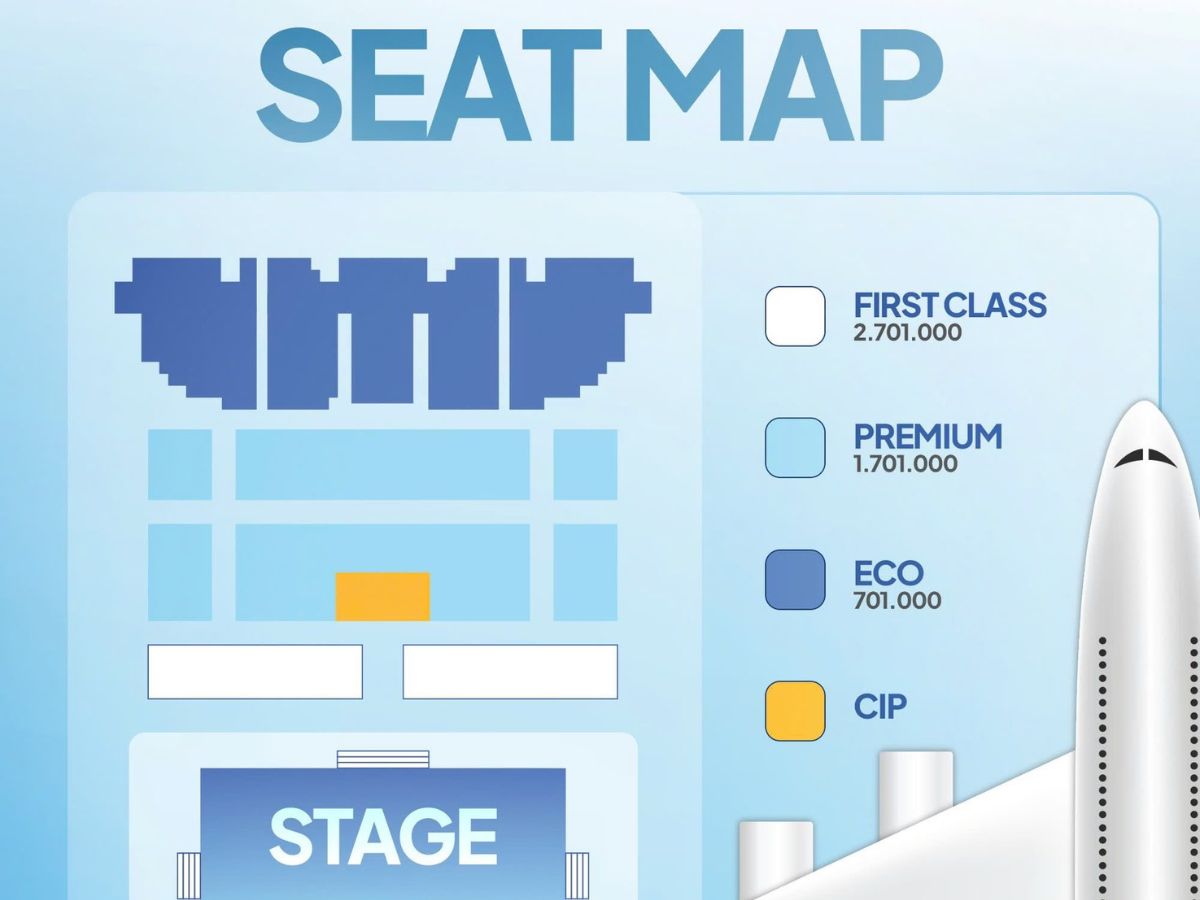 Minh bạch sơ đồ ghế ngồi giúp nâng cao trải nghiệm mua vé cho khán giả